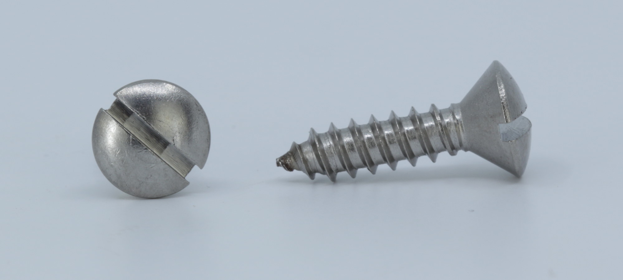 DIN 7973 - Edelstahl A2 - 3,5x32 - Blechschrauben Linsensenkkopf Schlitz