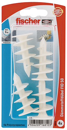 Fischer Dämmstoffdübel FID 50 K (Blister á 4)