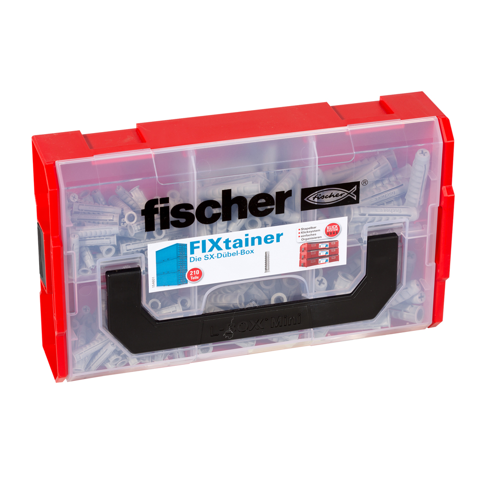 fischer FIXtainer - SX-Dübel-Box