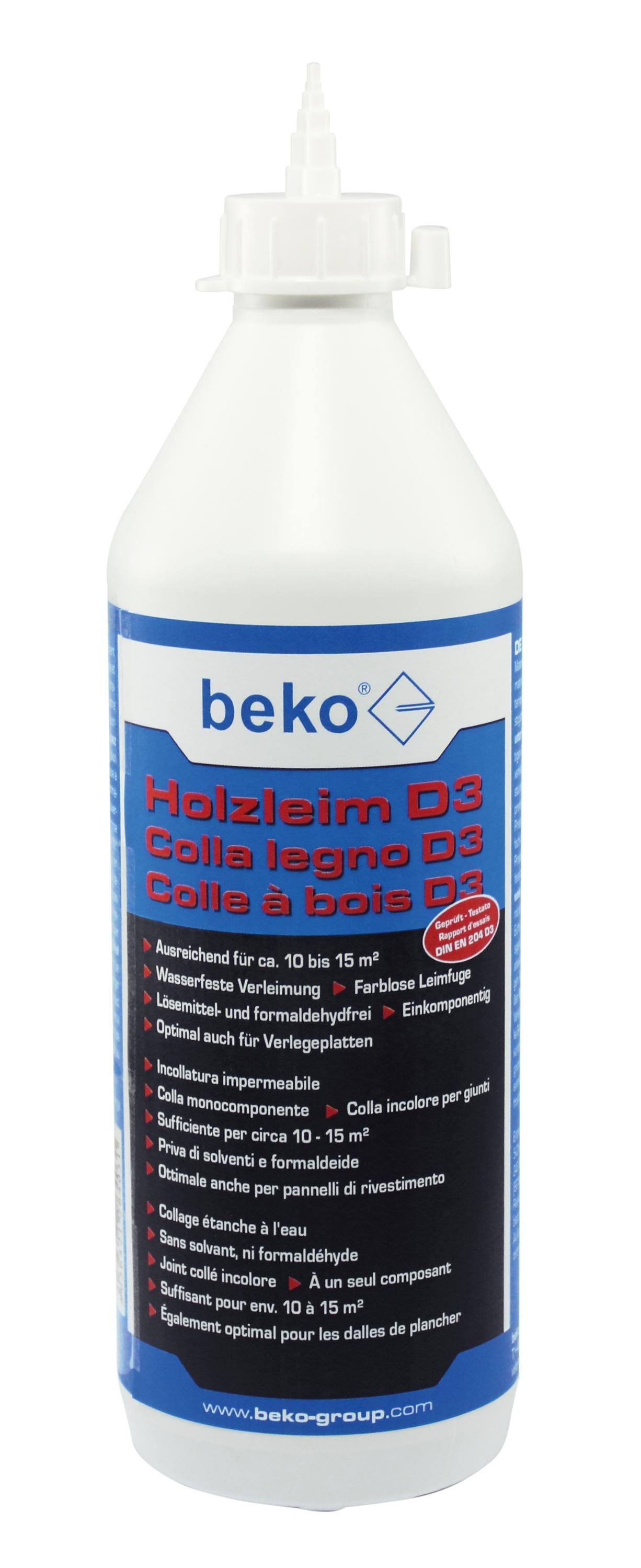 beko Holzleim D3 1000g weiß