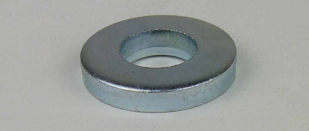 DIN 7349 verzinkt  13,0x30x6,0 mm für M 12 - Scheiben für Schrauben mit schweren Spannhülsen