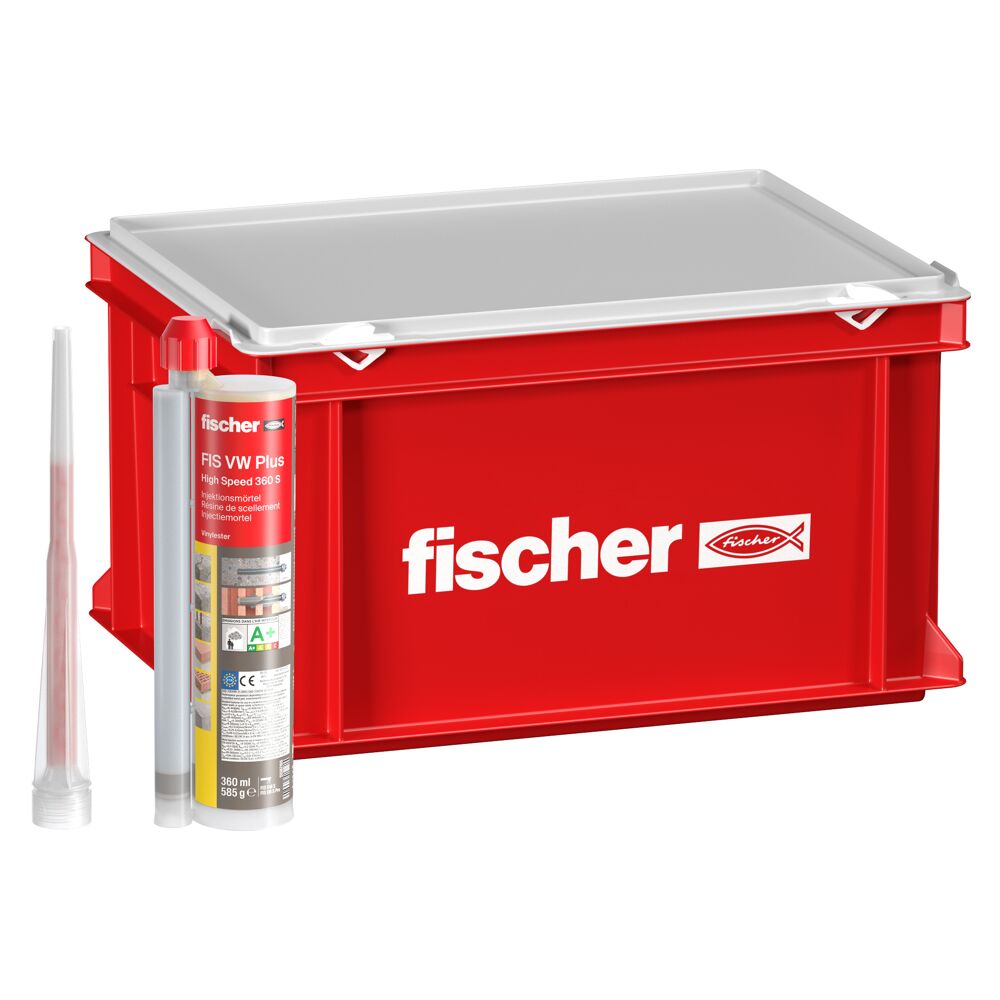 fischer Hochleistungsmörtel FIS VW Plus 360 S HWK G - 20 Kartuschen + 40 Statikmischer - AUSLAUF
