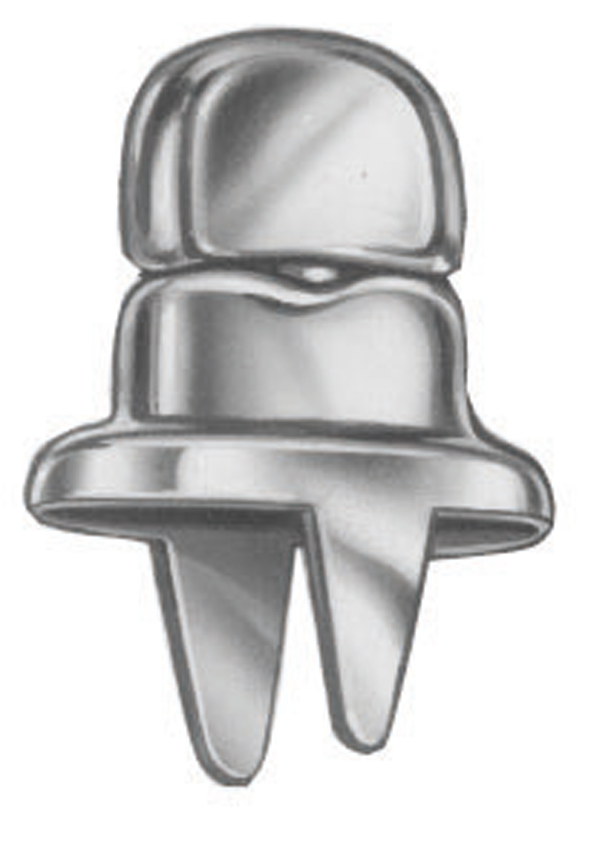 DOT-Common-Sense Drehverschluss für Stoffe, MSvn, Höhe 21mm (8mm)