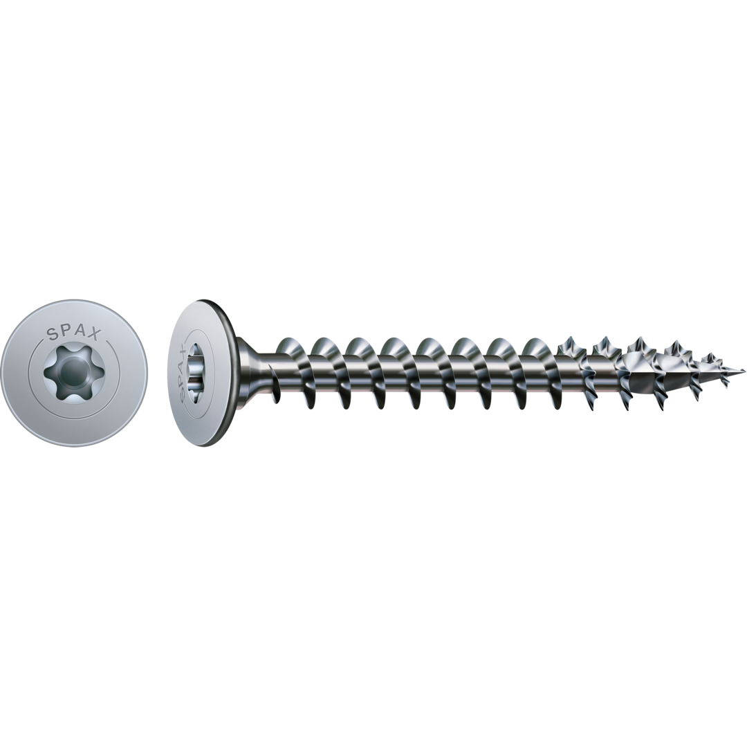 SPAX Rückwandschraube - WIROX - Tellerkopf ohne Linse  T-STAR plus TX 20 - 3,5x25 mm - Vollgewinde