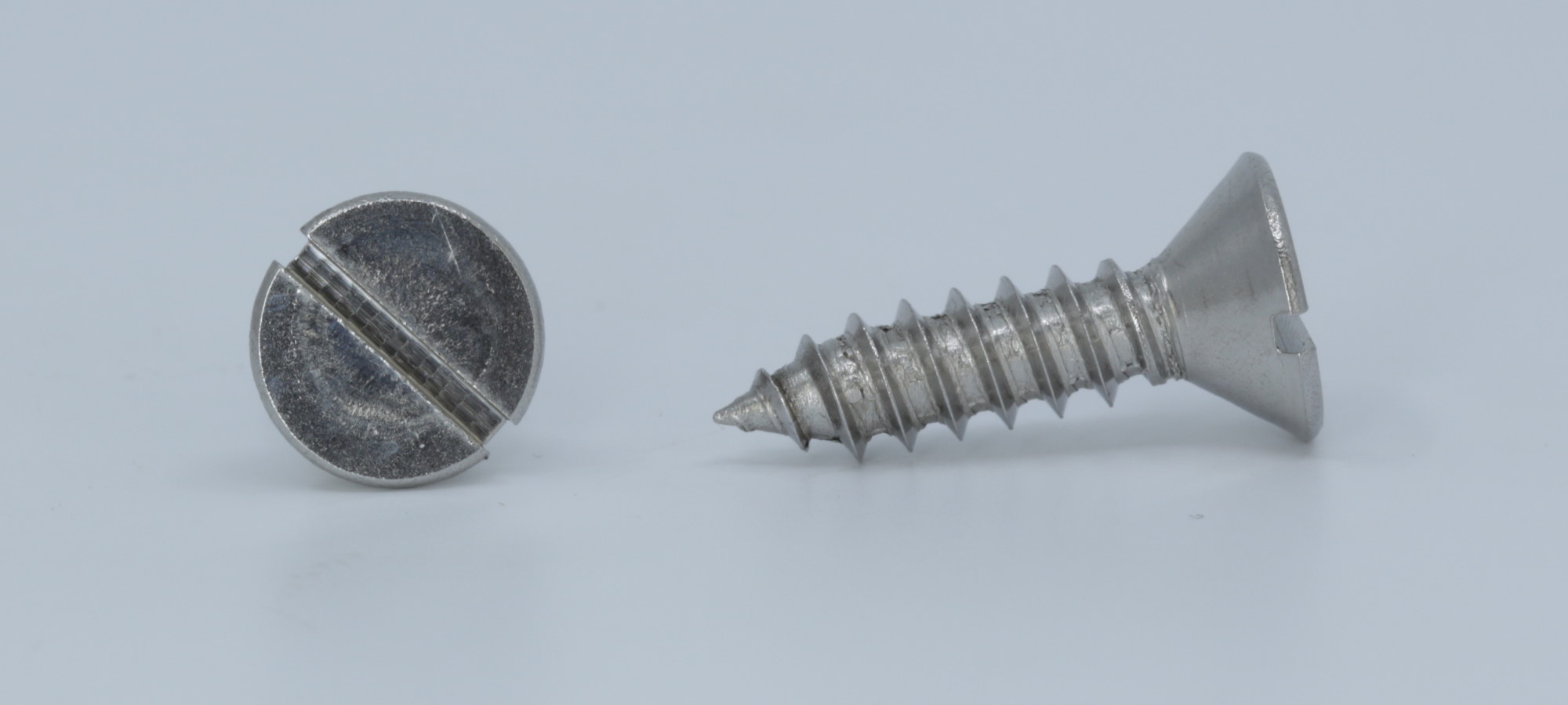DIN 7972 - Edelstahl A2 - 3,5x13 - Blechschrauben Senkkopf Schlitz