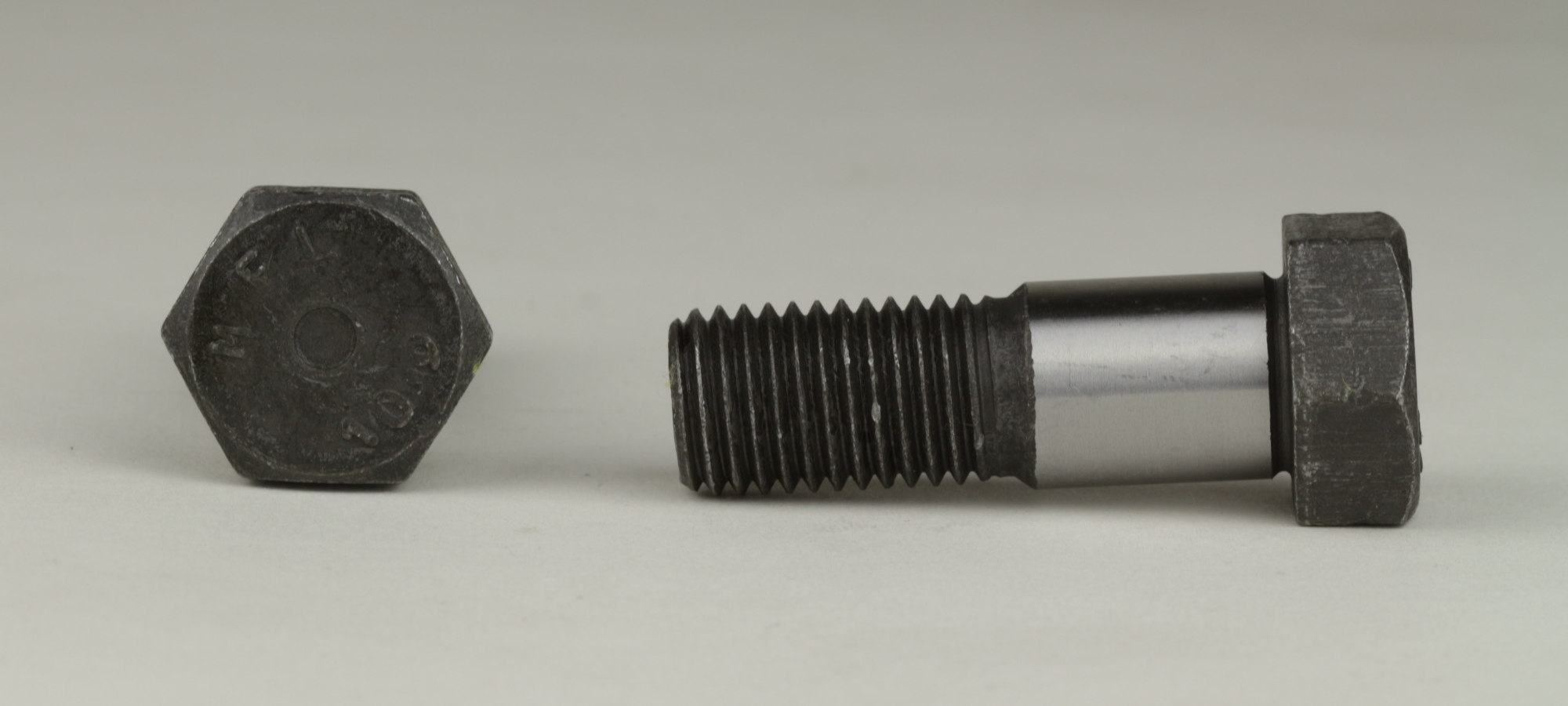 DIN 609 - Stahl 10.9 blank - M 8x25 - Sechskant-Passschrauben mit langem Gewindezapfen