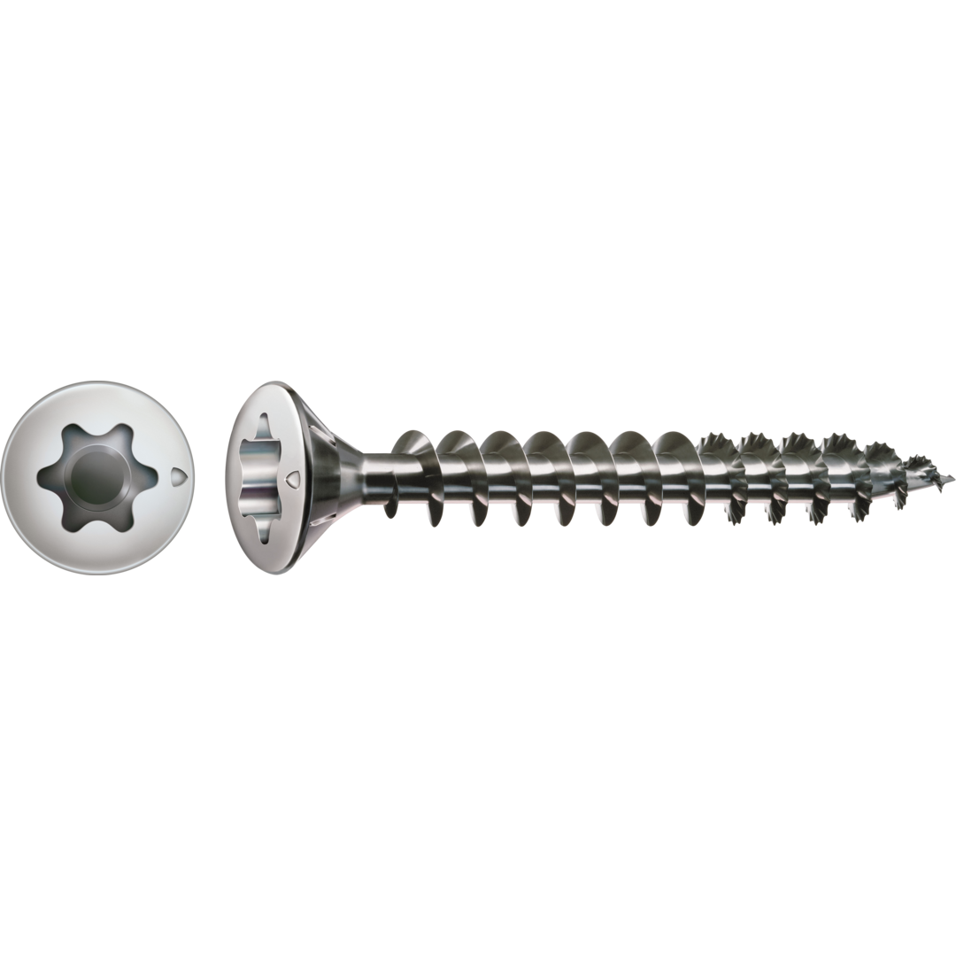 SPAX - Edelstahl A2 - Linsensenkkopf T-STAR plus TX 10  - 3x25 mm - Vollgewinde