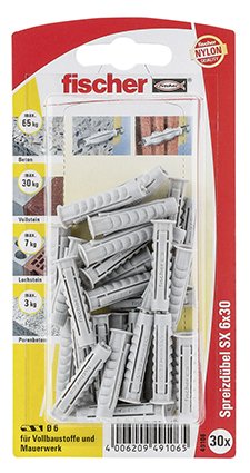 fischer Dübel SX 6 x 30 - AUSLAUF