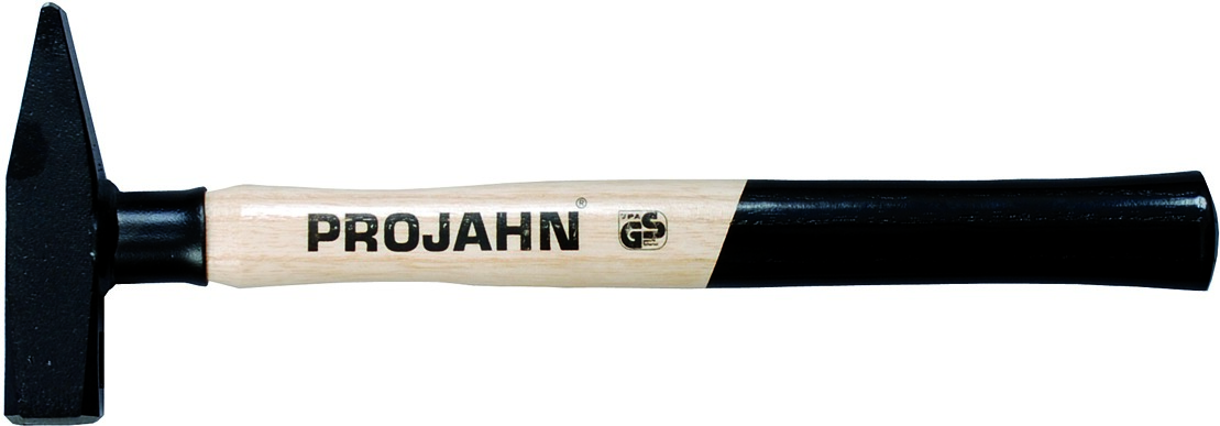 Projahn Schlosserhammer 1.000g mit Stielschutzhülse aus Kunststoff und Hickory Stiel