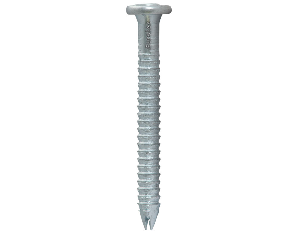 Eurotec Ankernägel - Stahl verzinkt - 4x60 mm - mit Flachkopf