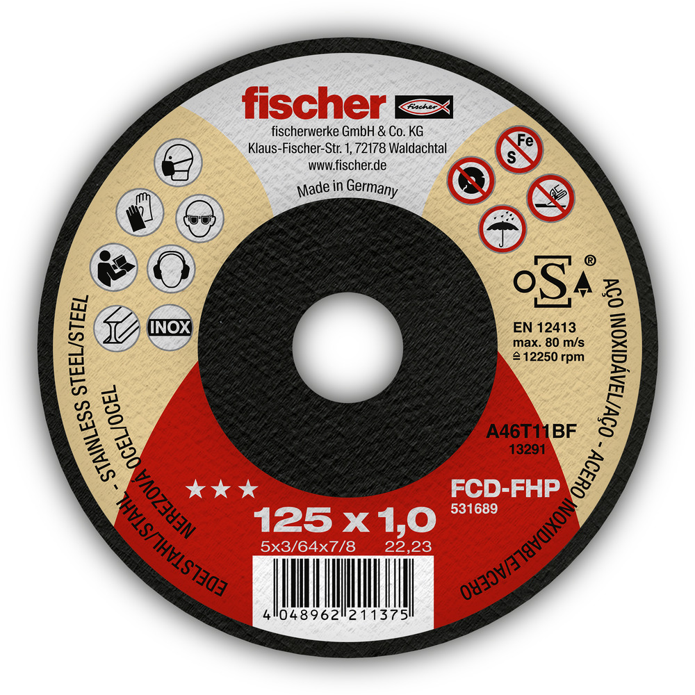 fischer Trennscheibe FCD-FHP 230 x 1,9 x 22 plus