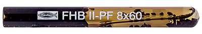 Fischer Patrone FHB II-PF 8x60 - HIGH SPEED - AUSLAUF