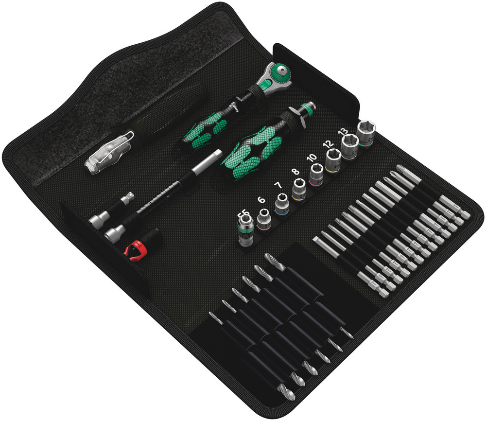 Wera Kraftform Kompakt M 1 Metall, 39-teilig