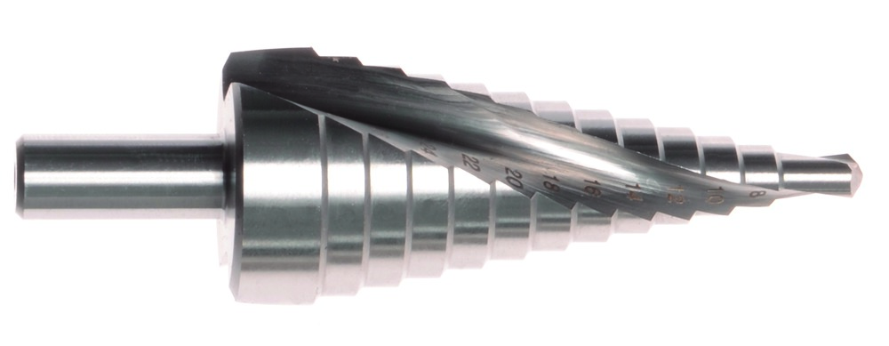 Projahn Stufenbohrer mit Spiralnut HSS Gr.4 9-36 mm