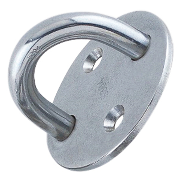 Augplatte rund, A2, 33mm, Bügel 5x12mm