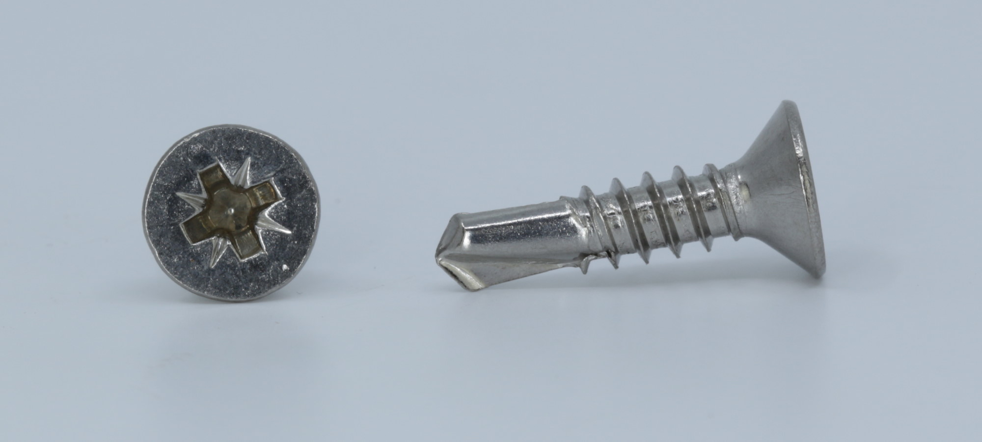 DIN 7504 - Edelstahl A2 - Form O - 2,9x9,5 - Bohrschrauben Senkkopf Kreuzschlitz Z