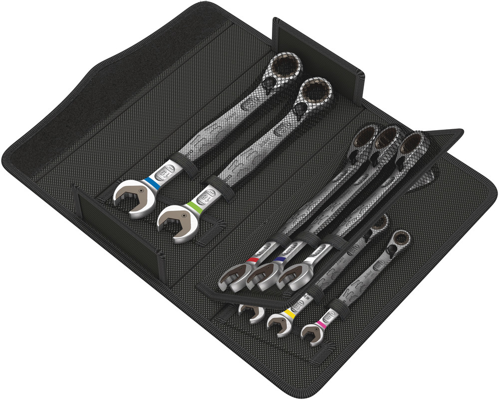 Wera 6001 Joker Switch 11 Set 1 Maul-Ringratschenschlüssel-Satz, 11-teilig