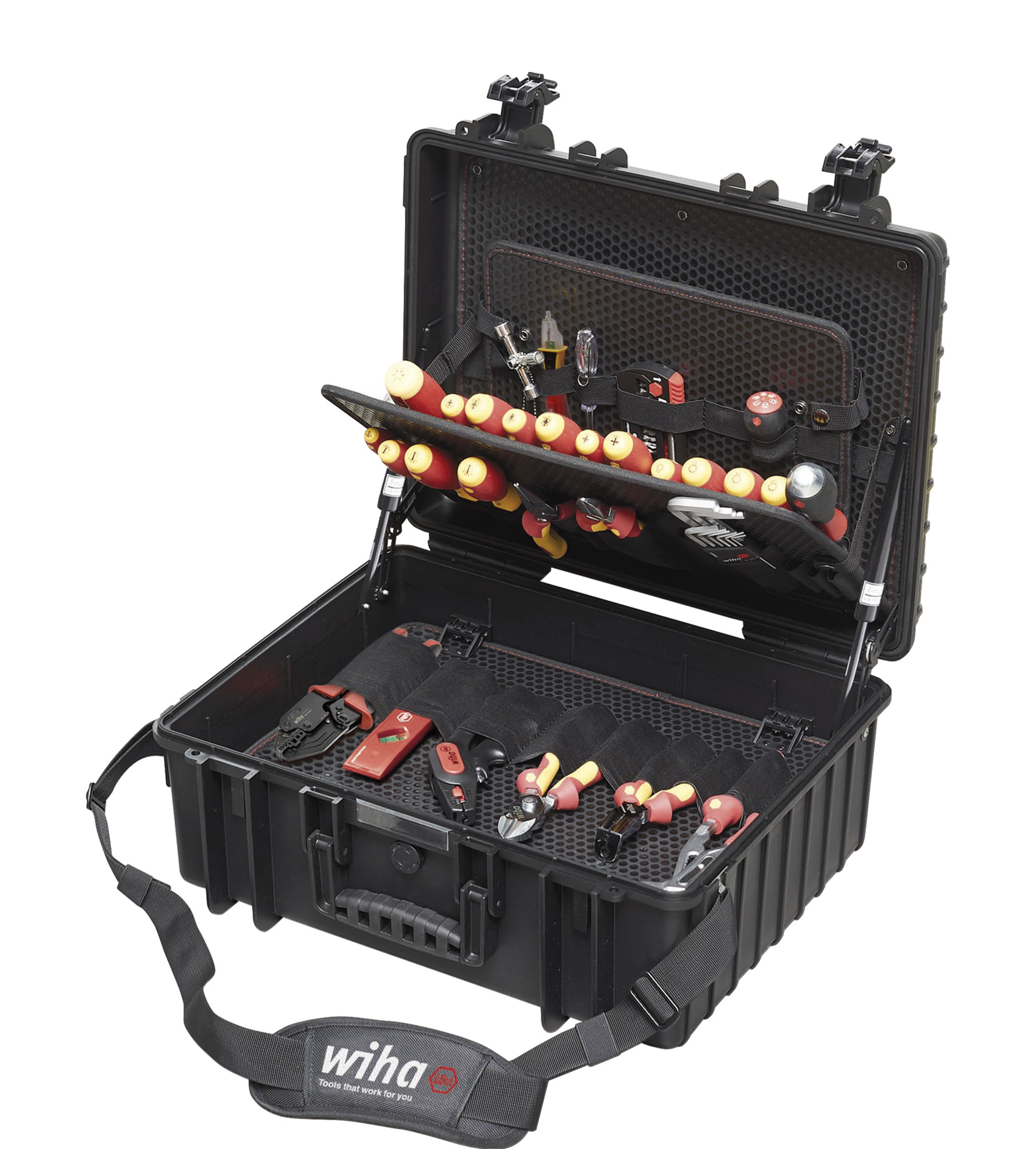 Wiha Werkzeug Set Elektriker Competence XL gemischt 81-tlg. inkl. Koffer
