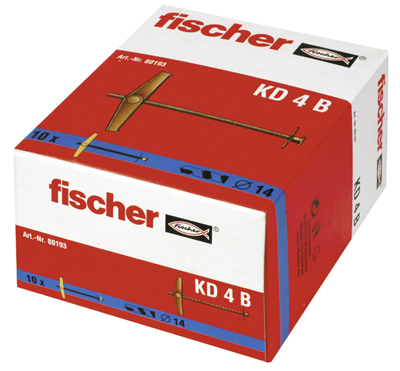 fischer Kippdübel KD 4 B Beutel