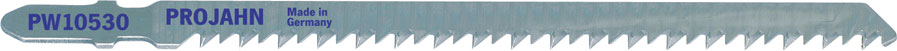 5 x Projahn Stichsägeblatt PW10530 HCS 105x3,0mm - für Holz/Kunststoff (feiner Schnitt)