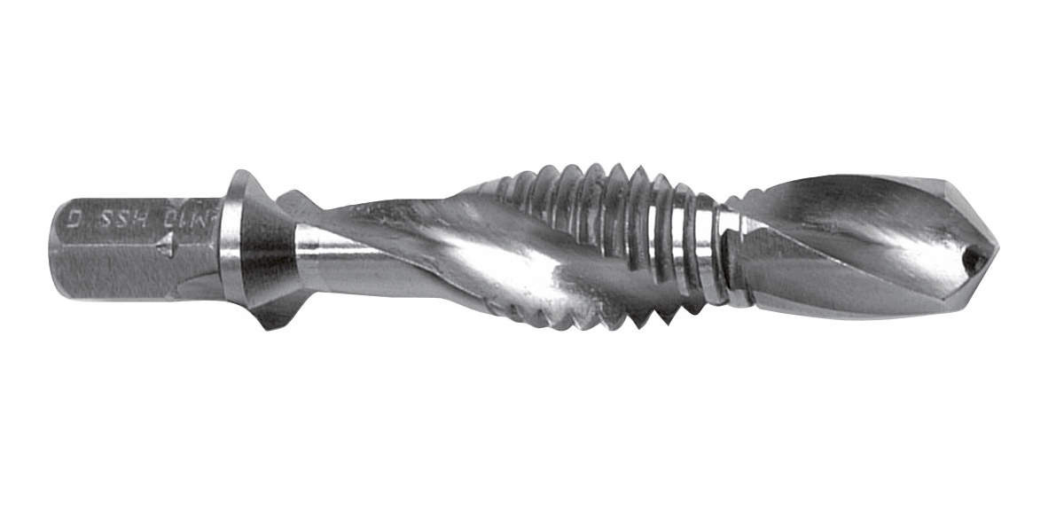 Kombi Gewindebohrer Bit HSS-G  M 5