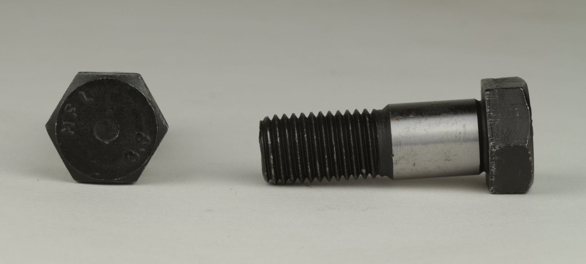 DIN 609 - Stahl 8.8 blank - M 12x35 - Sechskant-Passschrauben mit langem Gewindezapfen