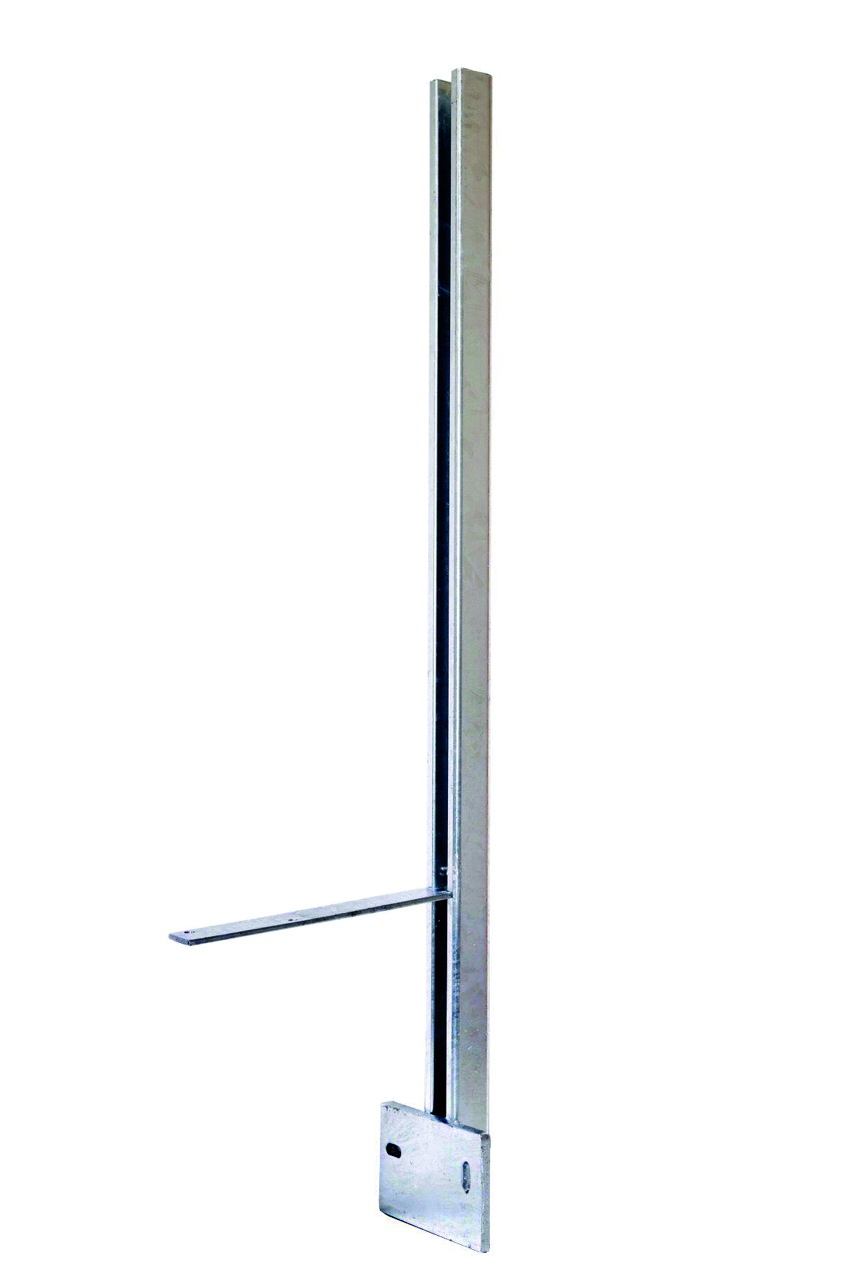 PITZL Balkonsäule BSP, C-Profil 50x40x3 mm, Höhe 1000 mm "CE", zum Andübeln, feuerverzinkt