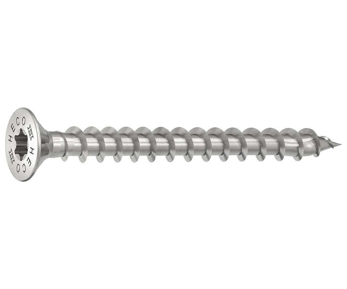 HECO TOPIX-plus - Edelstahl A2  - 3,5x25 mm - Senkkopf HD-20 - variables VG - Kleinpaket