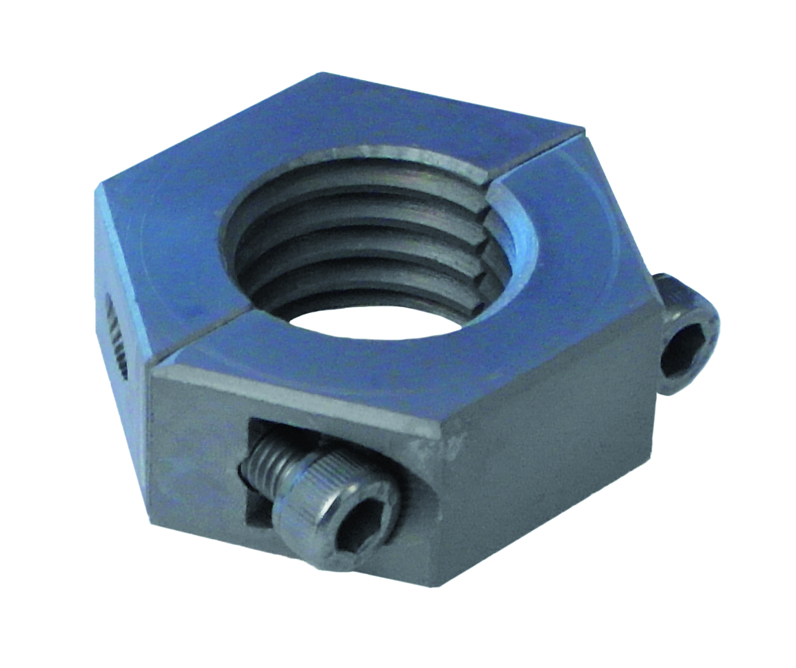 PITZL Kontermutter incl. 2 Schrauben M5x20, M24, 2-teilig, rechts, zinip