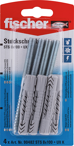 fischer Stockschraube STS 8 x 100 + UX