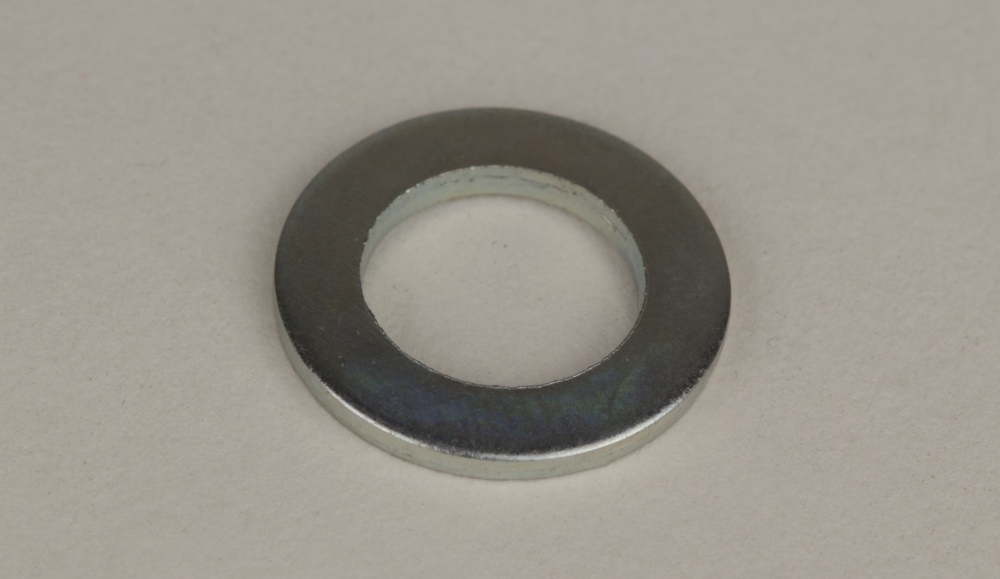 Flache Scheiben - DIN 433 - Stahl verzinkt  13x20x2 mm