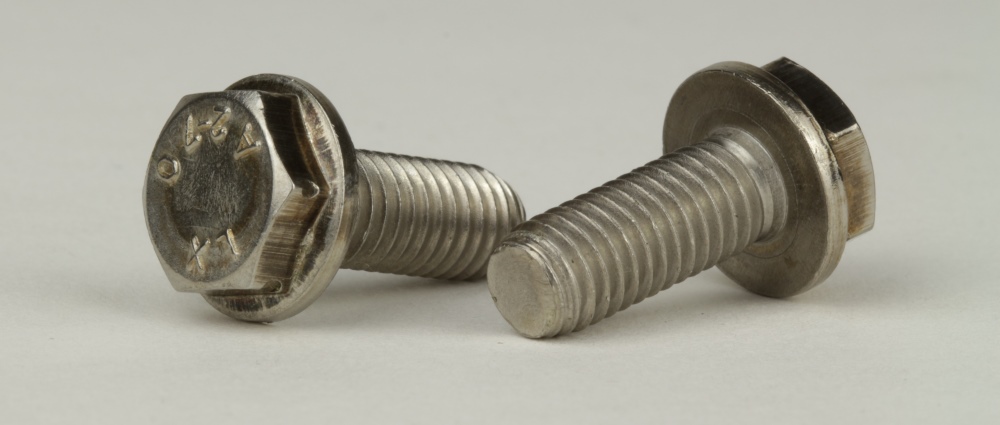 DIN 6921 - Edelstahl A2 - M 10x100 - Sechskantschrauben mit Flansch ohne Sperrverzahnung