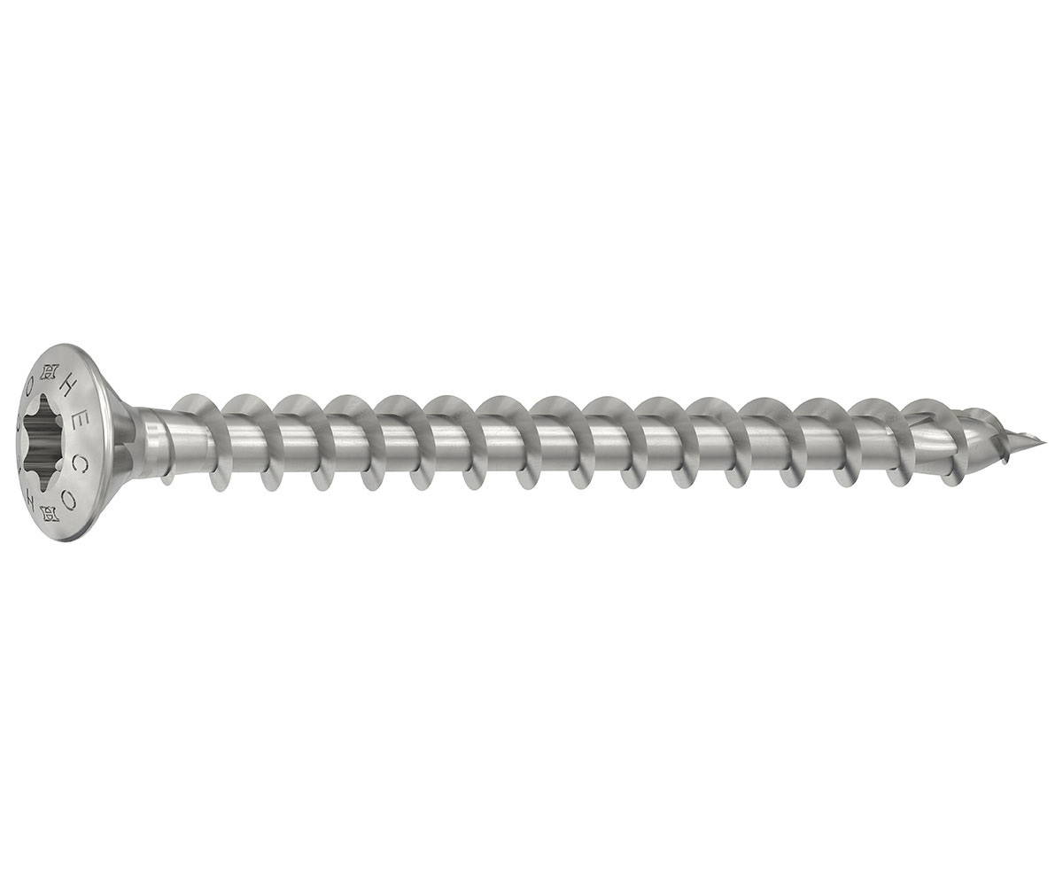 HECO TOPIX-plus - Edelstahl A2  - 4,0x35 mm - Linsensenkkopf HD-20 - variables VG