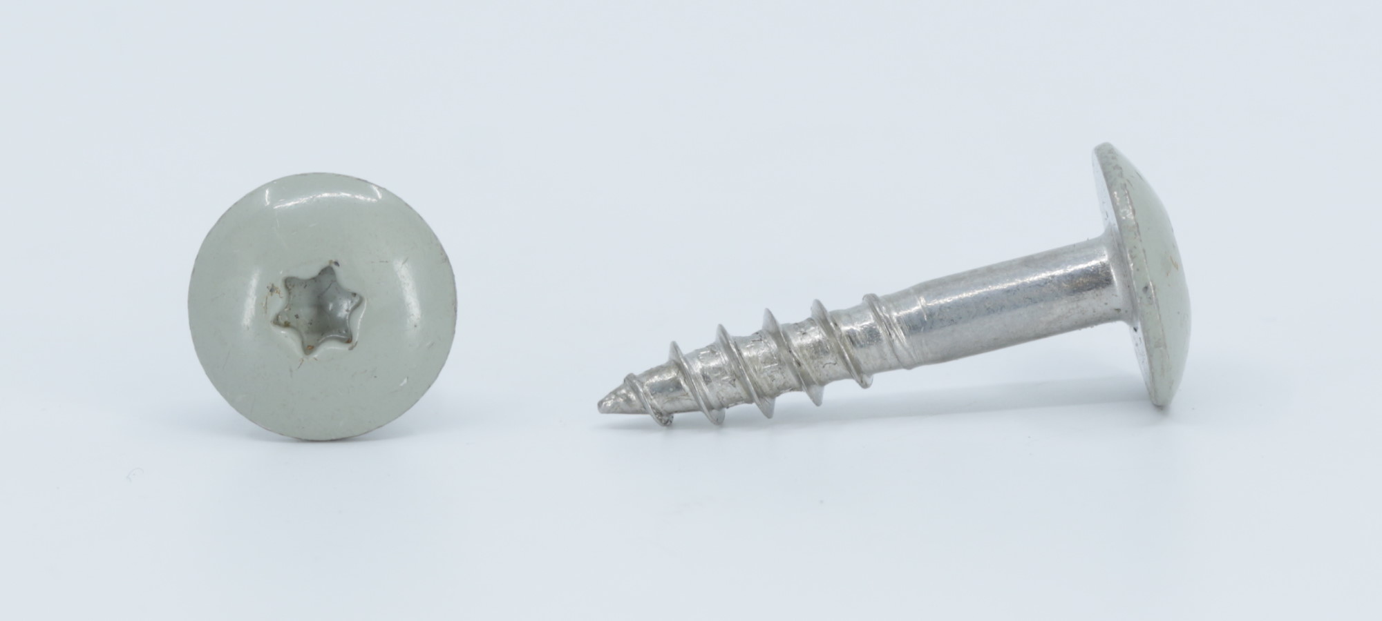 Trespo - Edelstahl A2 - 4,8x32 - TX20 - RAL 7038 - Achatgrau