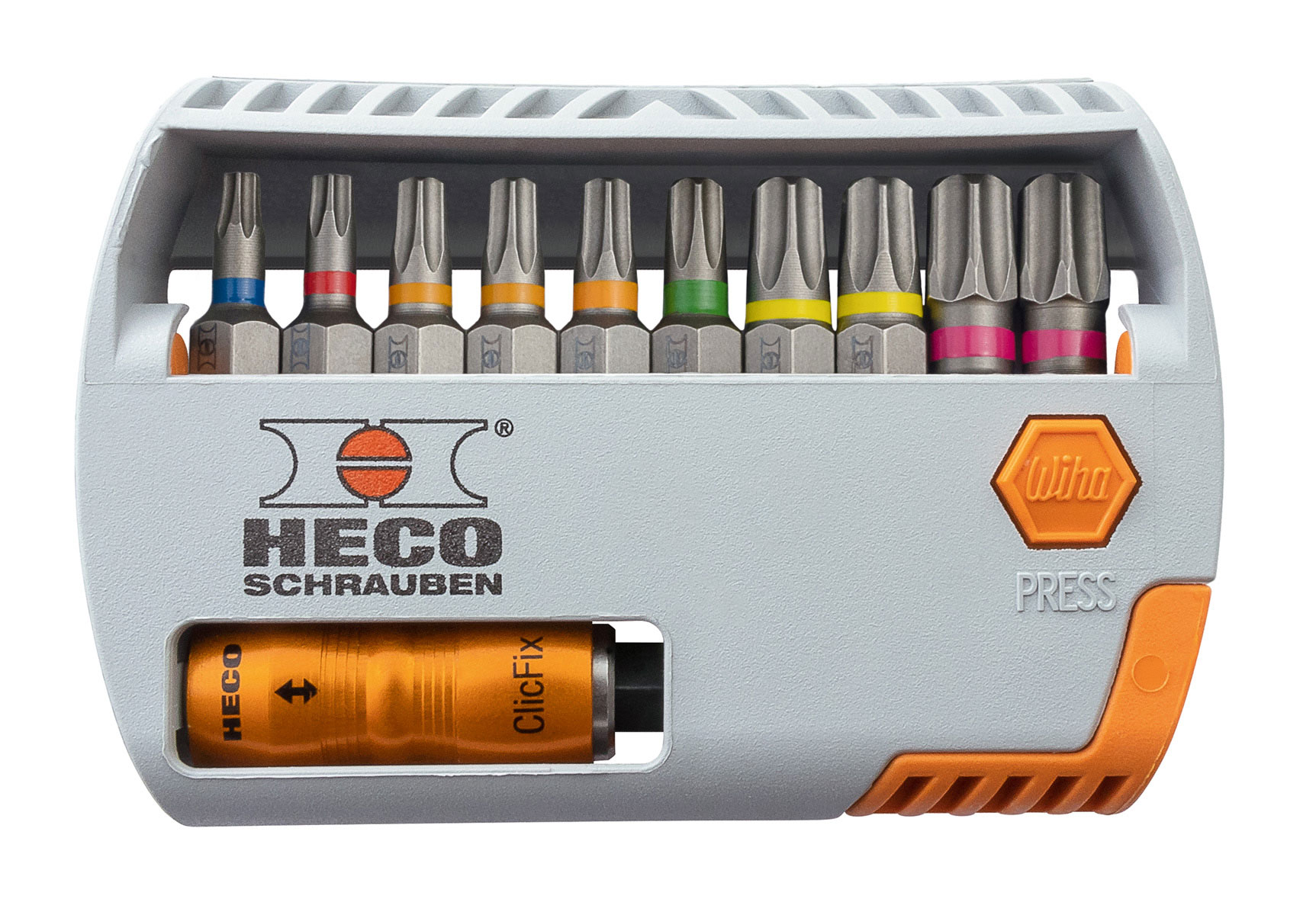 HECO-Bit-Selector, HECO-Drive, mit Farbkodierung 11-tlg.