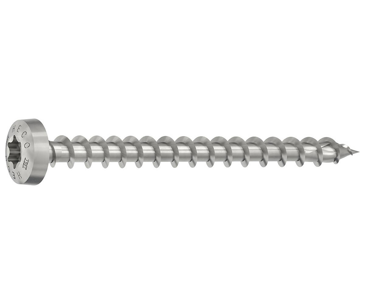HECO TOPIX-plus - Edelstahl A2  - 3,0x30 mm - Halbrundkopf TX10 - variables VG - Kleinpaket