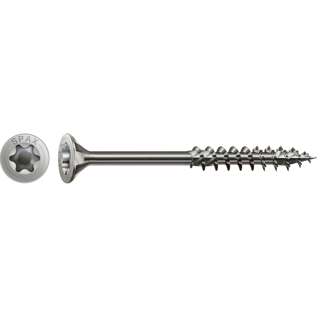 SPAX - Edelstahl A2 - Senkkopf T-STAR plus TX 40 - 8x200 mm - Teilgewinde