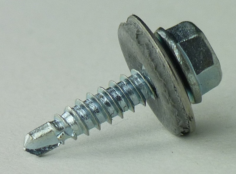 BI-Metall Bohrschrauben - Scheibe 16 mm - Bohrleistung 2 mm - 5,5x25