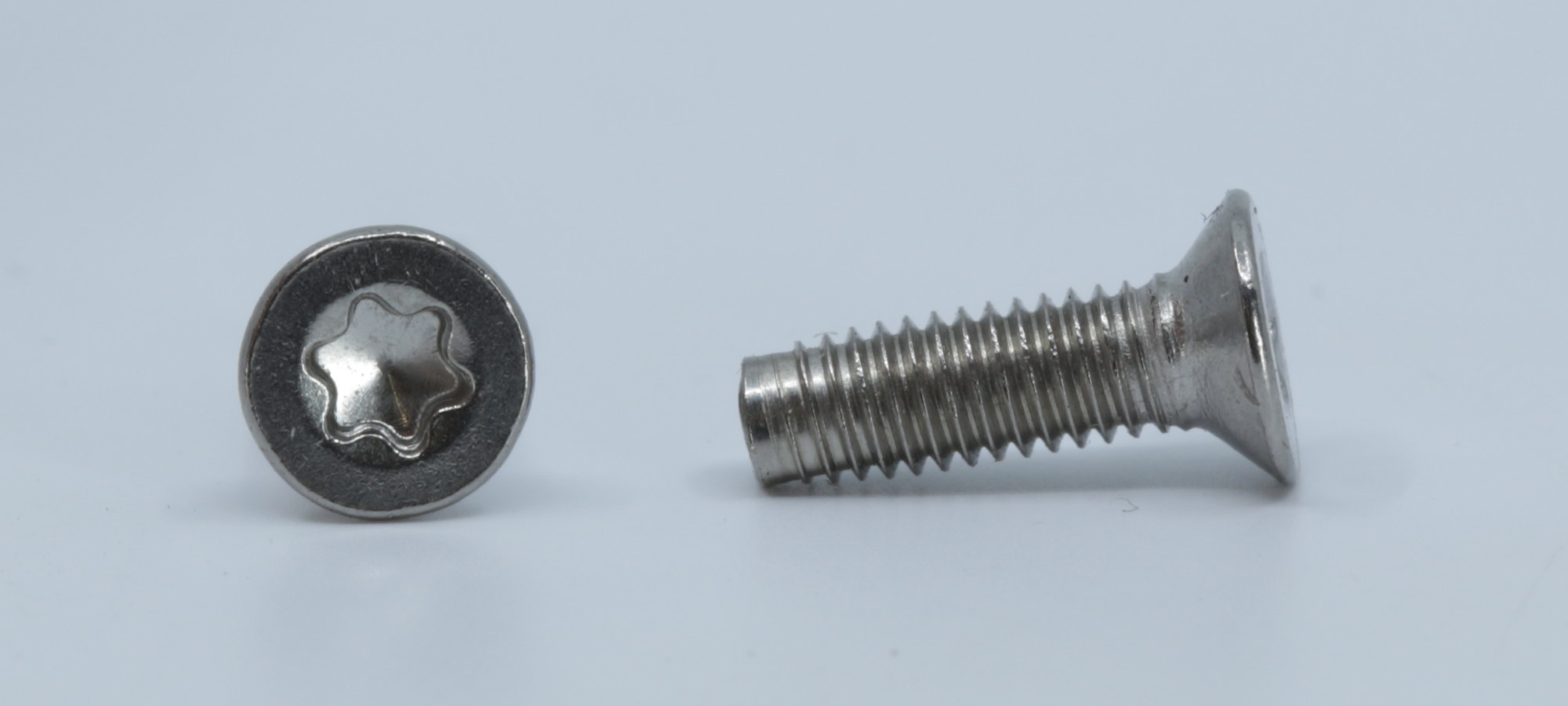 DIN 7500 - Edelstahl A2 - M 4x8 - gewindefurchende Schrauben Form M, Senkkopf, TX20