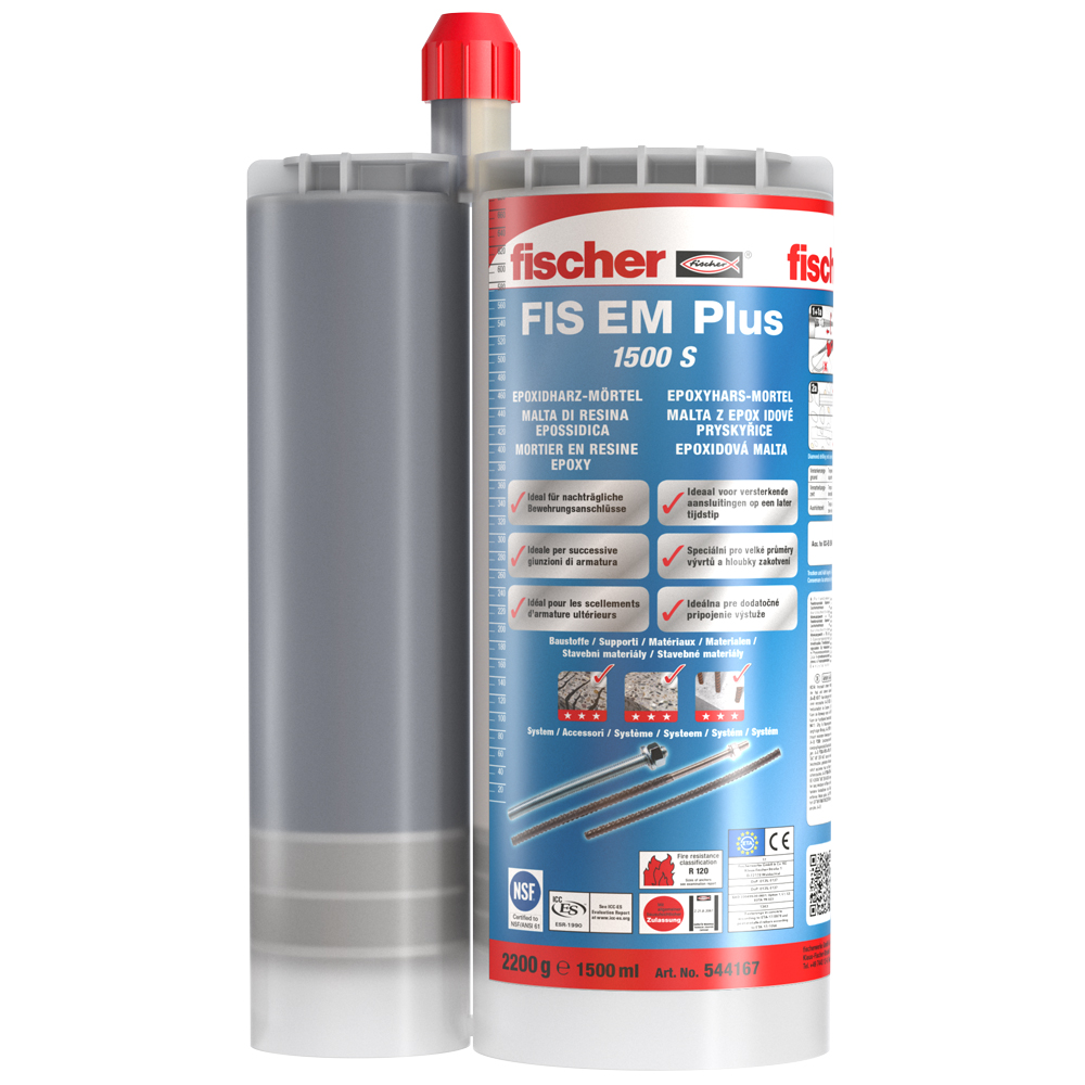 fischer Epoxidharzmörtel FIS EM Plus 1500 S