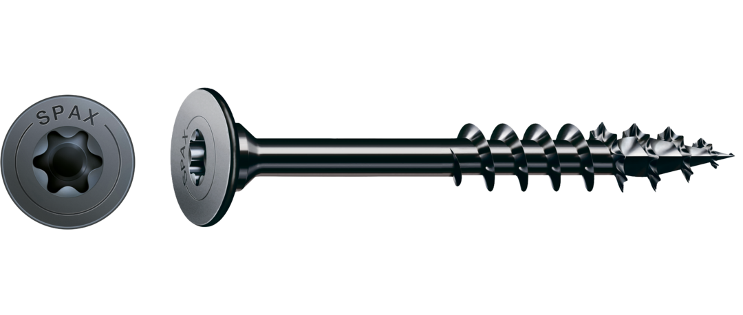 SPAX Rückwandschraube - BLAX - Tellerkopf T-STAR plus TX 20 - 4x34 mm - Vollgewinde