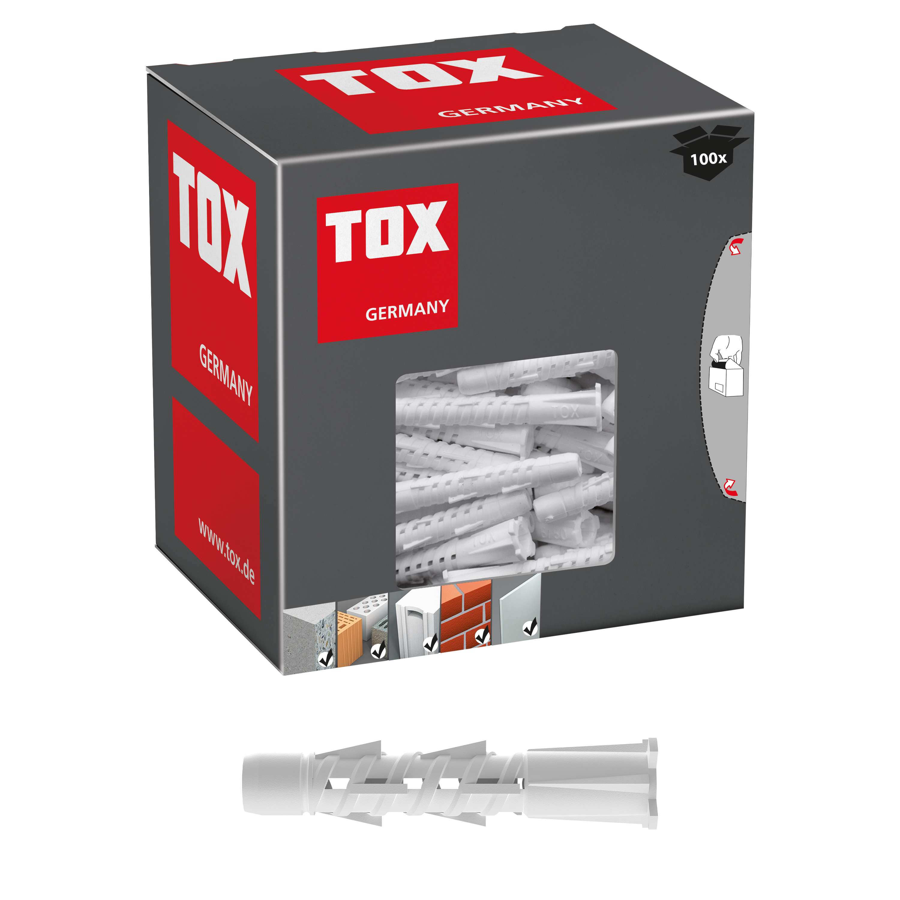 TOX Allzweckdübel Tetrafix 6x35 mm - Auslauf