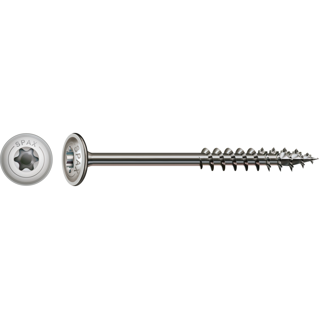 SPAX Tellerkopf Edelstahl A2 6x140 TX 30 - mit bauaufsichtlicher Zulassung