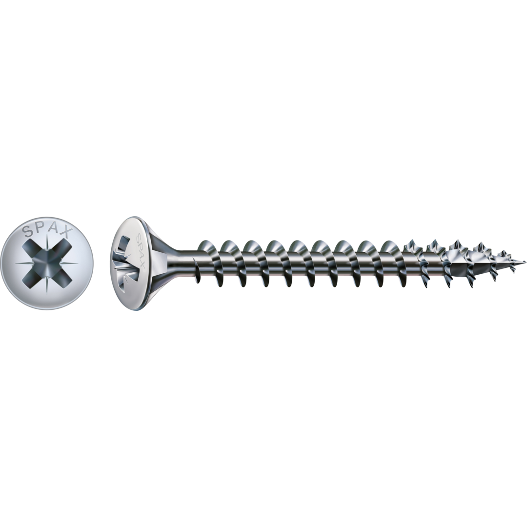 SPAX - WIROX - Linsensenkkopf Kreuzschlitz PZ 2 - 3,5x15 mm - Vollgewinde