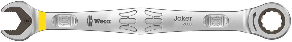 Wera 6000 Joker Maul-Ringratschen-Schlüssel, 10 x 159 mm