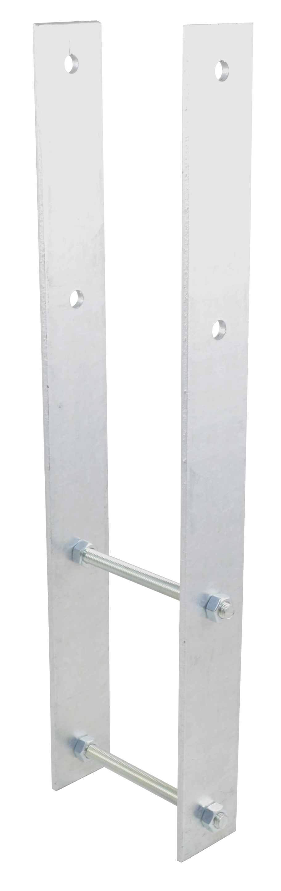 PITZL Pfostenanker PAP H-Form verstellbar, Flacheisen 600x60x6, LW 145 mm, feuerverzinkt