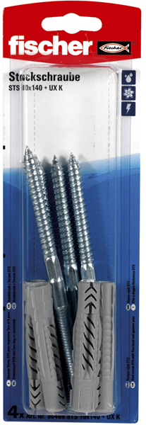 fischer Stockschraube STS 10 x 140 + UX