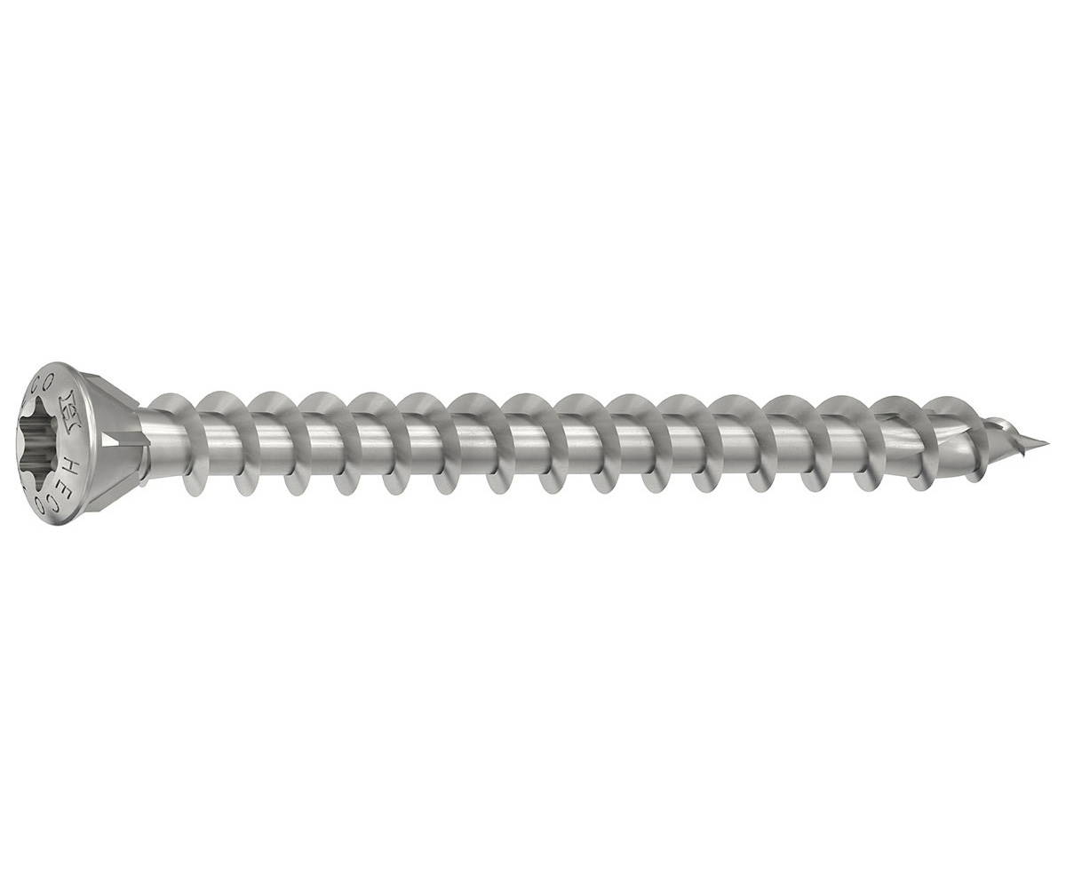 HECO TOPIX-plus Dielenschraube - Edelstahl A2  - 3,5x40 mm - Linsensenkkopf TX10 - VVG