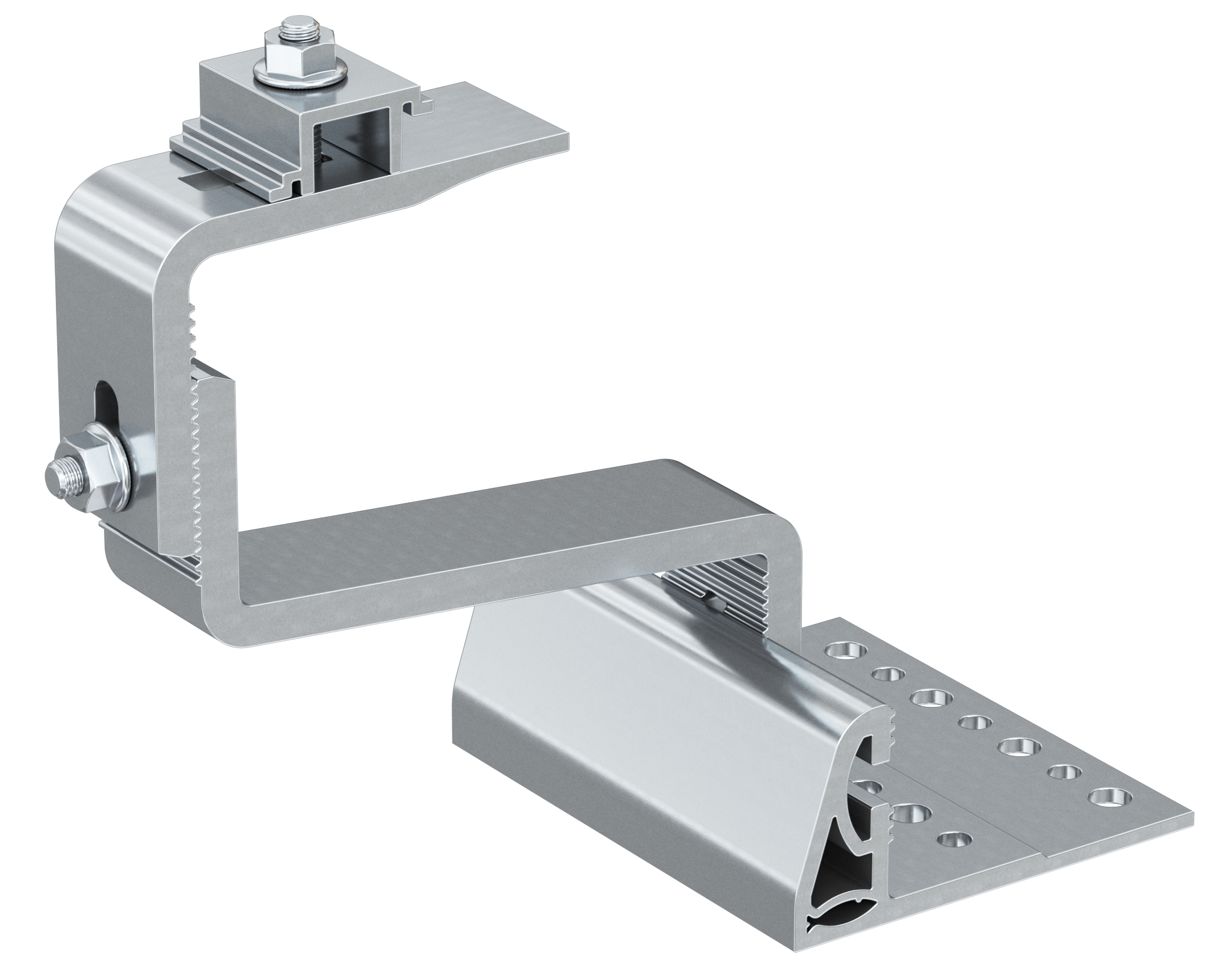 fischer Dachhaken RH 52-67 HB AL Aluminium