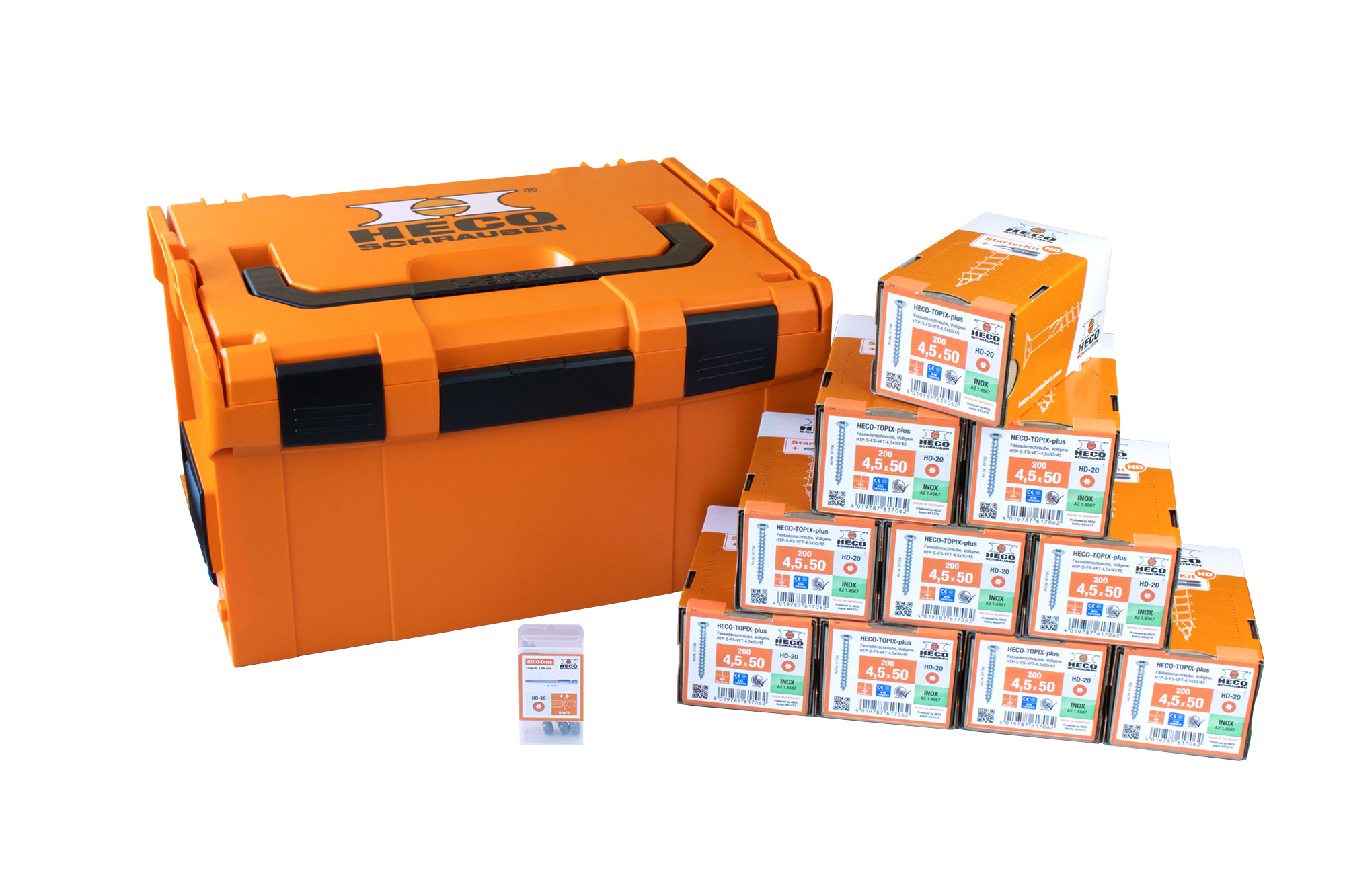 HECO-Sortimentskoffer L-BOXX 238 Fassade 4,5 x 50 - AUSLAUF